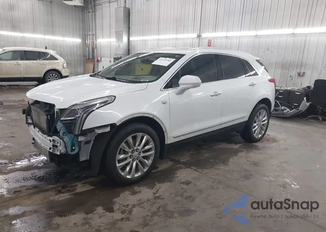 2017 Cadillac Xt5 Platinum z USA, uszkodzony, nr VIN 1GYKNFRS2HZ169598